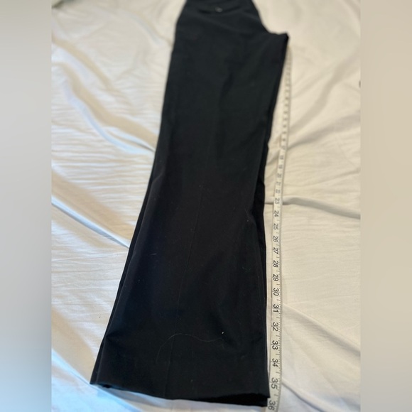 NWT  LL Bean Mens Sz:34 Classic Fit Black Flat Front Button Dress Pant. - Picture 3 of 15